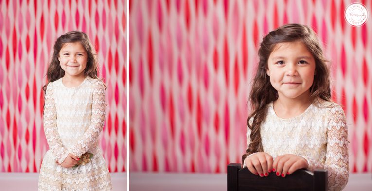 Child photographer Lyndsay Curtis photographs Valentine mini-sessions in-studio | www.lyndsaycurtis.com