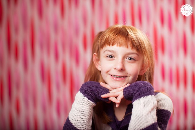 Child photographer Lyndsay Curtis photographs Valentine mini-sessions in-studio | www.lyndsaycurtis.com