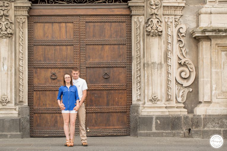 Europe destination engagement photographer Lyndsay Curtis photographs engaged couple Britty and Justin in Catania, Sicily, Italy | www.lyndsaycurtis.com