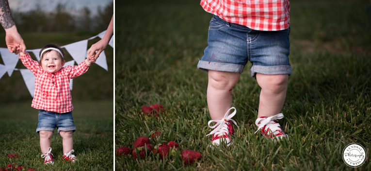 Childrens photographer Lyndsay Curtis photographs 6 month old Parker in studio and outdoor session| www.lyndsaycurtis.com