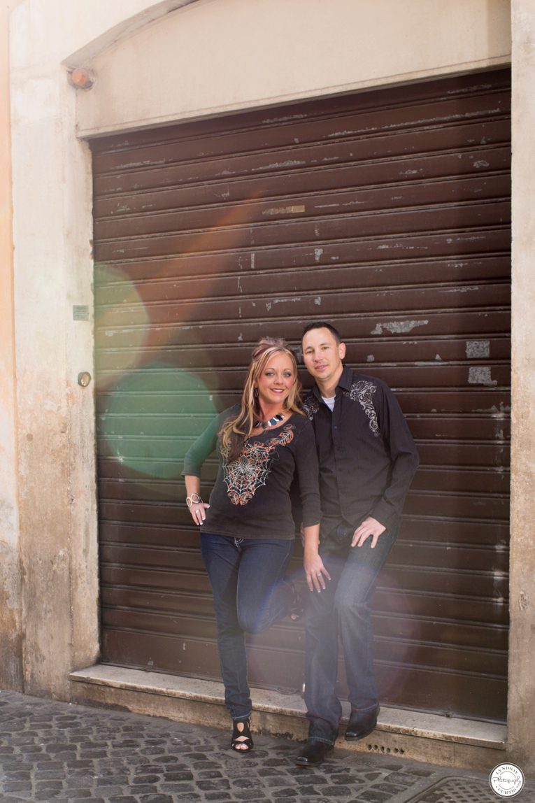 Europe Engagement Portrait Photographer Lyndsay Curtis photographs engaged couple Brian and Amy in Rome, Italy | www.LyndsayCurtis.com