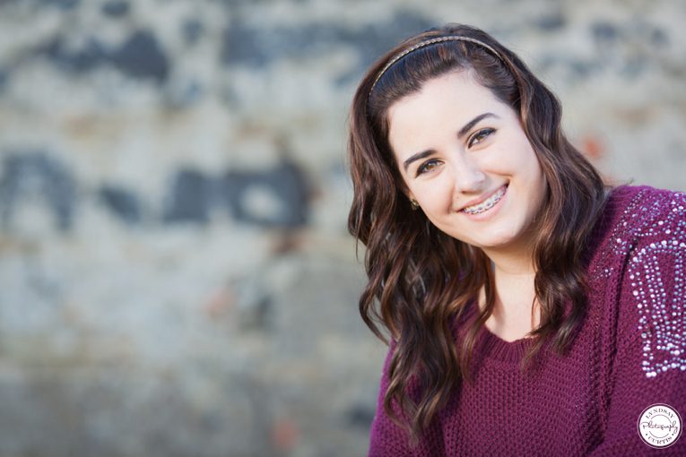 Portrait photographer Lyndsay Curtis photographs high school senior Danielle in Sicily, Italy. 