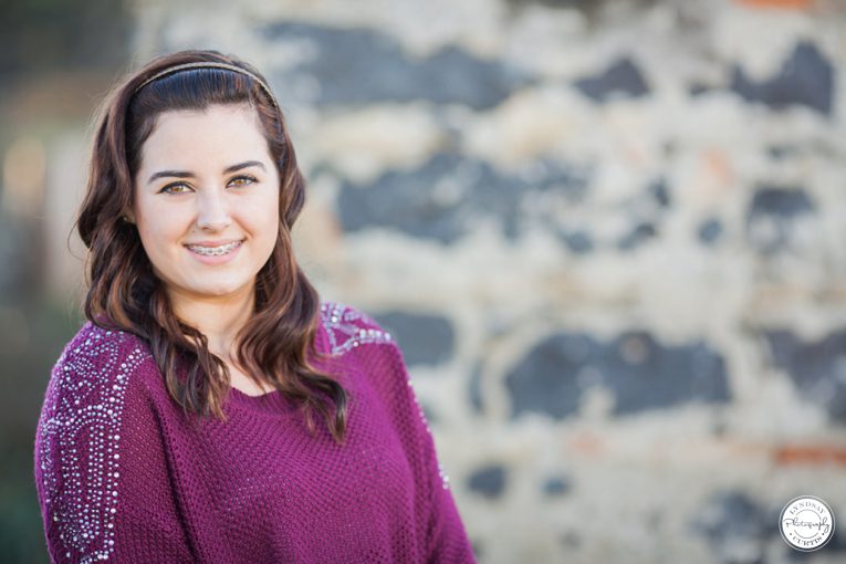 Portrait photographer Lyndsay Curtis photographs high school senior Danielle in Sicily, Italy. 