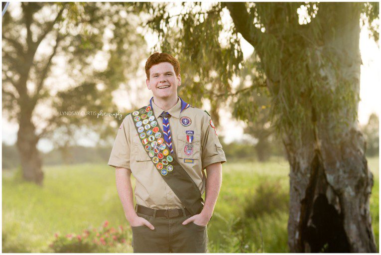 Portrait photographer Lyndsay Curtis photographs Class of 2015 Senior Eagle Scout Stuart in Sigonella, Sicily | www.lyndsaycurtis.com