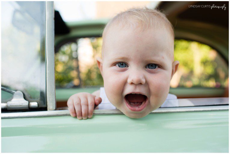 Portrait photographer Lyndsay Curtis photographs the Gaudette family with their antique Fiat 500 in Sigonella, Sicily. | www.lyndsaycurtis.com