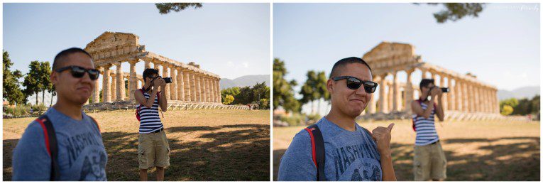 Travel photographer Lyndsay Curtis photographs the Greek Temples of Paestum, Italy. | www.lyndsaycurtis.com