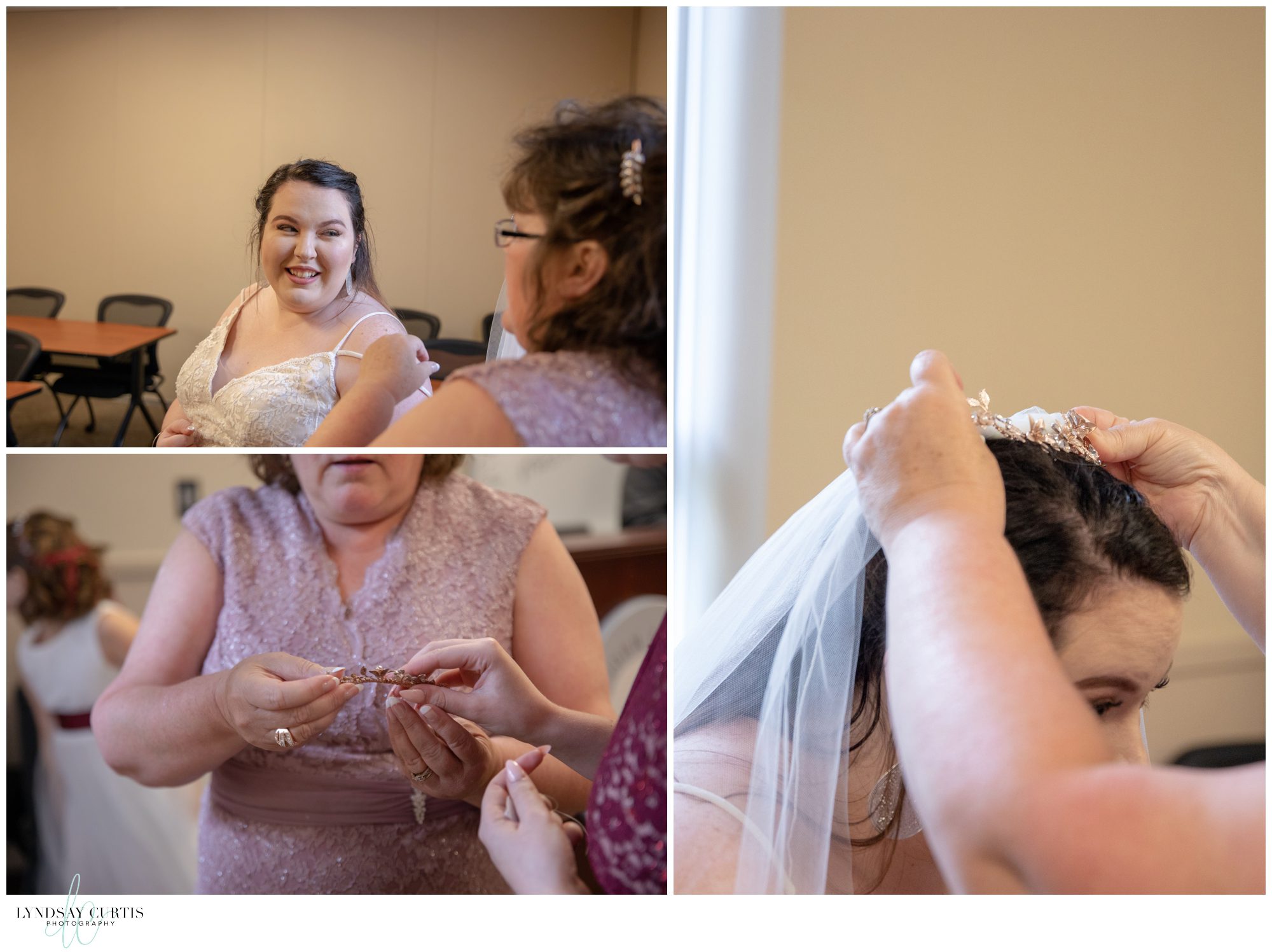Virginia Beach wedding photographer Lyndsay Curtis Photography - Bride getting ready photos