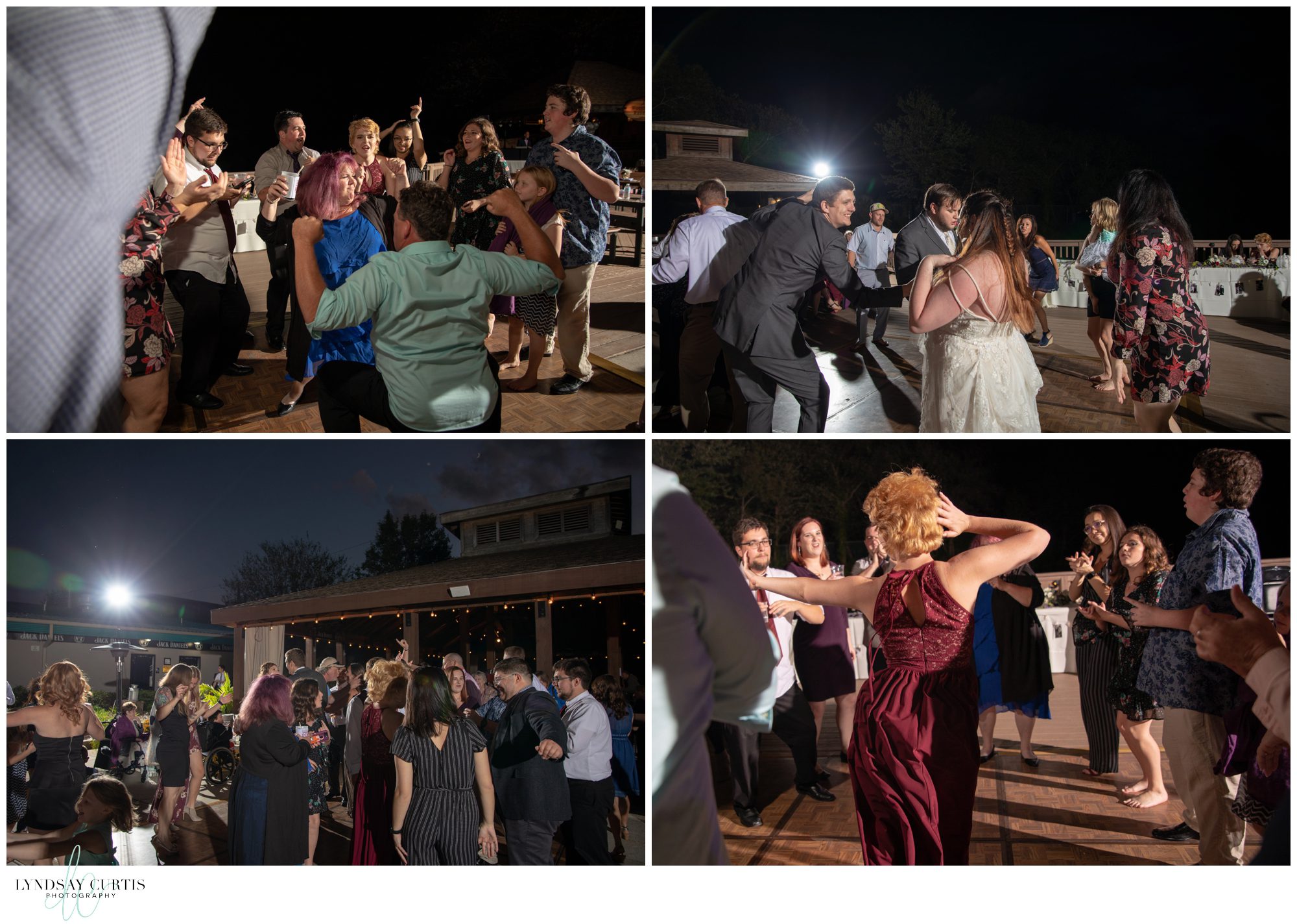 Virginia Beach wedding photographer Lyndsay Curtis Photography - Wedding reception dancing photos
